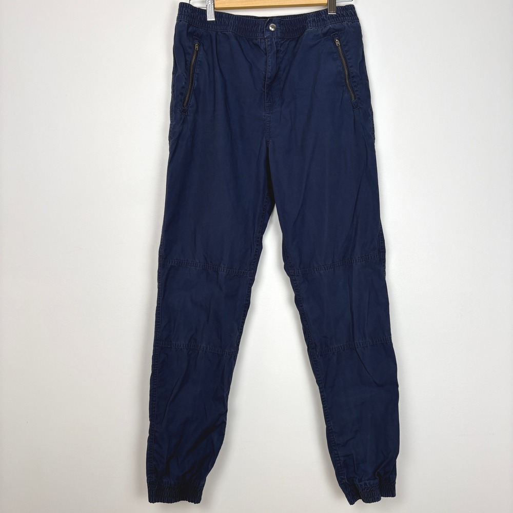 Polo Ralph Lauren Boys Poplin Ripstop Jogger Pant Size XL Navy Drawstring Sporty
